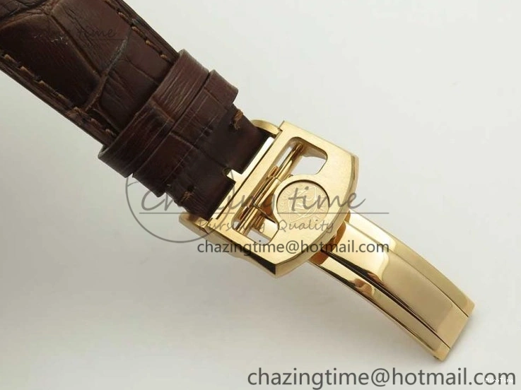 MIROTIME 0217 Portuguese Tourbillon IW5046 RG ZF Best Edition White Dial on Brown Leather Strap UrbanStyle 7144